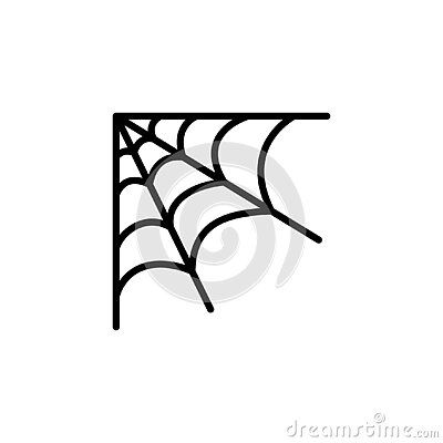 corner-cobweb-icon-corner-spiderweb-icon-black-illustration-isolated-white-background-graphic-web-design Spiderweb Icon, Icon Corner, Black Illustration, Spider Web, White Background, Web Design, Home Decor Decals, White, Black