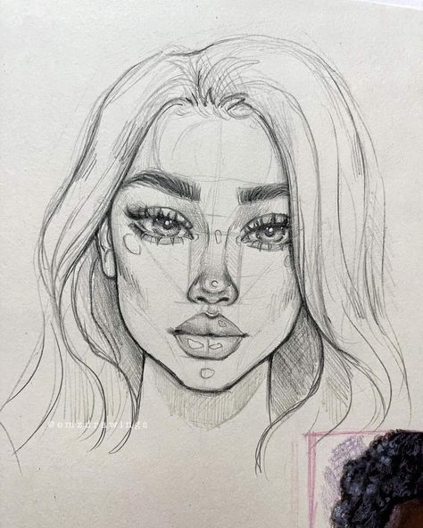 Face Art Drawing, Drawing Cartoon Faces, Person Drawing, Girl Drawing Sketches, Beauty Art Drawings, Arte Inspo, Pencil Art Drawings, Art Drawings Sketches Creative, Book Art Drawings