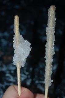 Chemistry in the Kitchen: Make Your Own Edible Rock Candy! Rock Candy Recipe, Candy Recipe, Water Food, Candy Cakes, Crafts For Seniors, Crystal Formations, Food Dye, Homemade Candies, Rock Candy