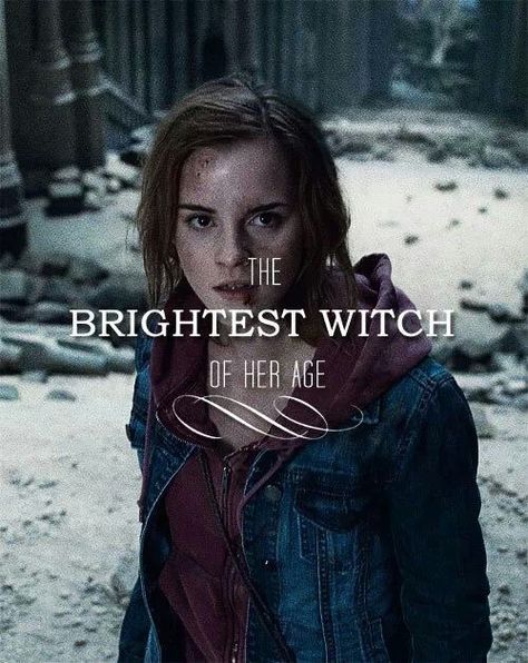 Hermione Granger the brightest witch of her age The Brightest Witch Of Her Age, Brightest Witch Of Her Age, Harry Potter And Hermione Granger, Harry Potter And Hermione, Always Harry Potter, About Harry Potter, Images Harry Potter, Eating Ice, First Thing In The Morning