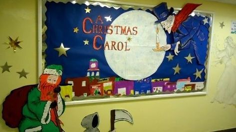 Classroom Displays Secondary, A Christmas Carol Revision, Christmas Carol Ghosts, Classroom Wall Displays, Dickens Christmas Carol, Gcse English Literature, Classroom Display, A Christmas Carol, English Classroom