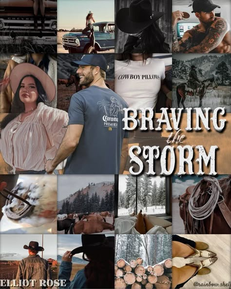 Braving the storm by Elliot Rose rating: 5/5⭐️ spice: 3/5🌶️ New Book Boyfriend Unlocked! 🔓 This book completely surprised me—I didn’t expect the story to take the turns it did, and I loved every second of it. Storm is everything I adore in a book boyfriend. From the moment he saw Briar, he was all in—doing everything he could to make her his and to show her just how much she deserved. Briar’s running away from her cheating husband and awful sister, desperate for a fresh start, she finds h... Braving The Storm, Romance Book Boyfriends, Braving The Storm Elliott Rose, Cowboy Romance Books, Cowboy Books, 5 Spice, Ladies Man, Cowboy Romance, After Everything