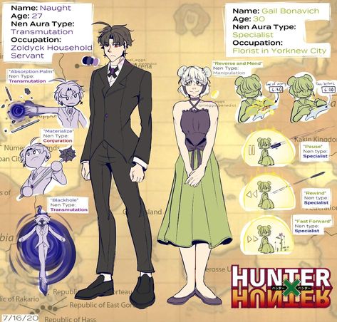 Oc Maker Template, Ability Ideas, Hunter X Hunter Oc, Blade Of The Immortal, Zoo Coloring Pages, Oc Template, Billy Talent, Hunter Girl, Babymoon Photos