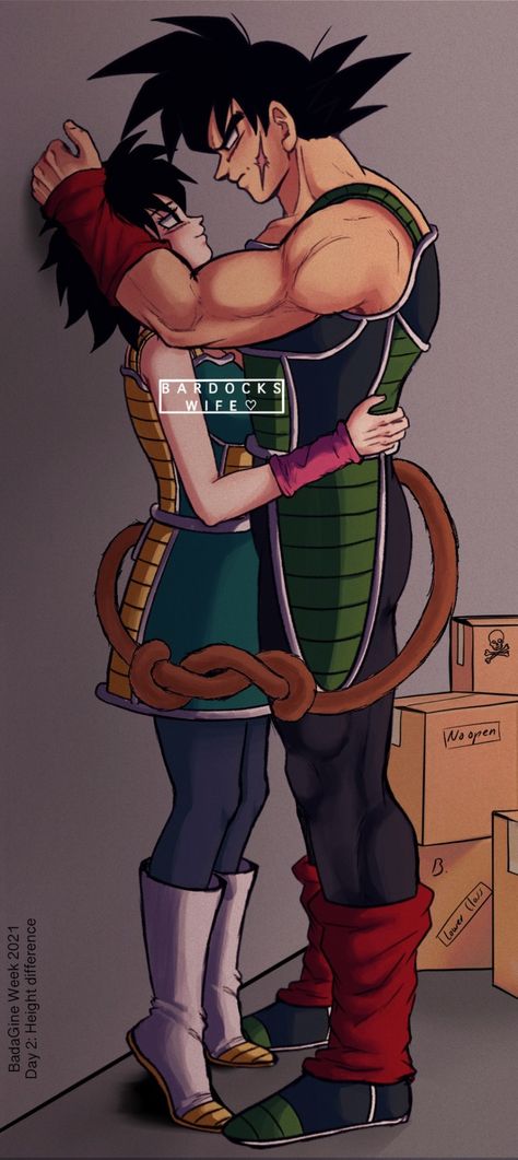 Bardine Week — BadaGine Week 2021. Day 2: Height difference. "I... Gine Dbz, Can't Help Falling In Love, Height Difference, Cant Help Falling In Love, Dragon Ball Gt, Dragon Ball Art, Art Memes, Anime Dragon Ball, Me Me Me Anime