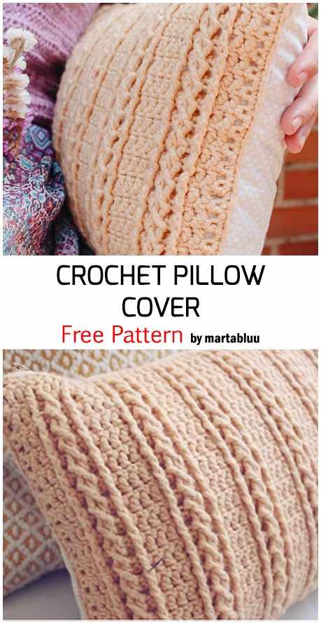 Crochet Pillow Cover - Free Pattern Crochet Pillow Covers, Modern Haken, Crochet Cushion Covers, Crochet Pillow Patterns Free, Crochet Pillow Cases, Crochet Project Free, Crochet Cushion Pattern, Cushion Cover Pattern, Pillow Covers Pattern