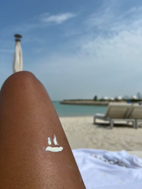 Sun Screen Tattoo, Beach Tattoos For Women, Tattoo Ideas Beach, Suntan Tattoo, Coastal Tattoos, Tattoos Y2k, Y2k Tattoos, Sunscreen Tattoo, Small Beach Tattoos