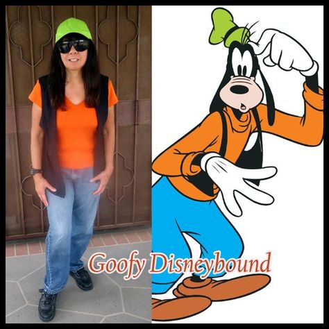 goofy #disneybound Goofy Outfit Ideas, Goofy Costume Diy, Goofy Disneybound, Disney Character Outfits Spirit Week, Goofy Outfits, Goofy Costume, Disney Character Outfits, Classic Disney Characters, Goofy Movie