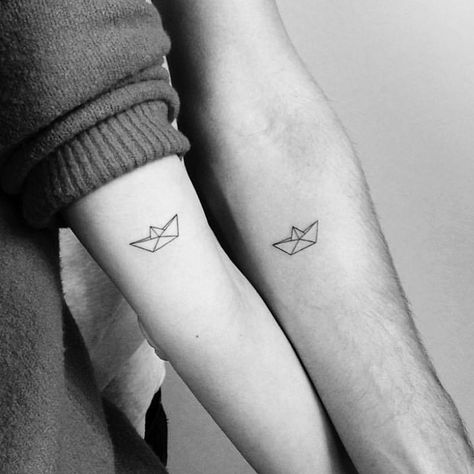 geometric tattoo Geometric Design Tattoo, Boat Tattoo, One Line Tattoo, Shiva Tattoo Design, Final Countdown, Geometric Tattoos, Petite Tattoos, Tattoo Paper, Geometric Tattoo Design