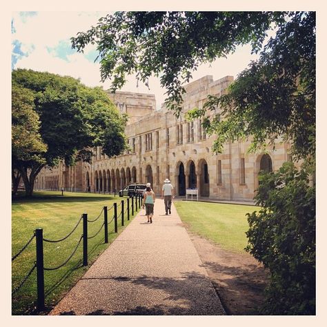 University of Queensland Grand Court Campus University Of Queensland Aesthetic, Queensland Aesthetic, New York Living, University Of Queensland, Live In Australia, About World, Inspiring Photos, 2023 Vision, Dear Future