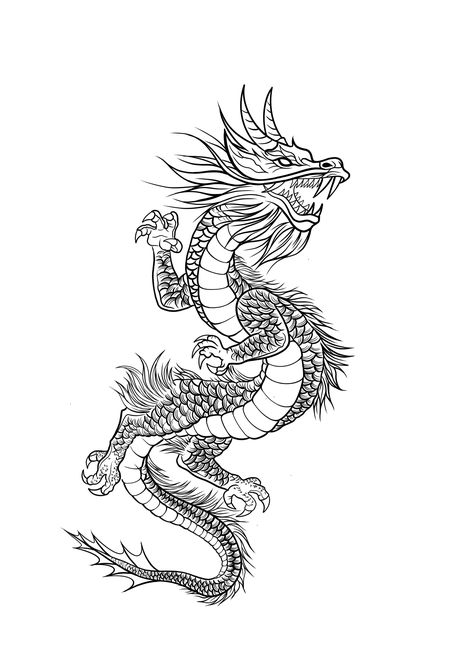 Japanese Dragon Tattoo Stencil, Dragon Tattoo Forearm, Dragon Tattoo Outline, Forest Forearm Tattoo, Dragon Tattoo Stencil, Minimalistic Tattoo Ideas, Dragon Tattoo Drawing, Dragon Tattoo Sketch, Minimalistic Tattoo