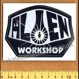 Alien Workshop Skateboard Sticker - SkateboardStickers.com Alien Workshop Skateboards, Workshop Logo, Independent Trucks, Alien Workshop, Funny Patches, Rip N Dip, Powell Peralta, Skate Art, Skateboard Stickers