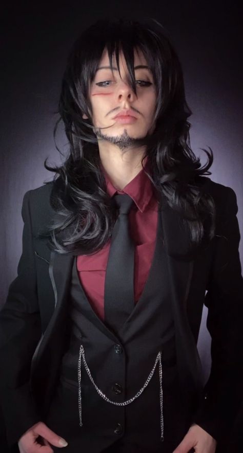 #aizawa #aizawacosplay #cosplay #mha #mhacosplay #bnha #bnhacosplay #myheroacademia #myheroacademiacosplay #villainaizawa Villain Aizawa, Aizawa Cosplay, Mha Villains, My Hero Academia Eraserhead, Shota Aizawa, Shouta Aizawa, My Hero Academia Cosplay, Villain Costumes, Mha Cosplay