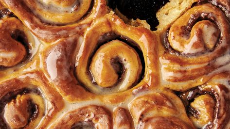 Vegan Baking Tips for Substituting Ingredients and Veganizing Recipes | Bon Appétit Sticky Bun, Sticky Date, Sticky Buns Recipes, Egg Substitute, Buns Recipe, Small Microwave, Vanilla Paste, Smitten Kitchen, Sticky Buns