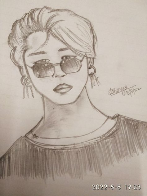 Pencil sketch simple BTS drawing easy Pencil Sketch Simple, Sketch Simple, Pencil Sketches Easy, Sketches Simple, Bts Drawings, Drawing Easy, Pencil Sketch, Park Jimin, Easy Drawings