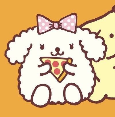 Matching Pompompurin Pfps, Pompompurin And Macaroon Matching Pfp, Pompompurin Matching Pfp, Macaroon Sanrio, Pompom Purin, Pink Sanrio, Duos Icons, Hello Kitty Crafts, Couple Pfp