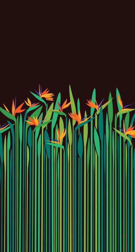 xx Flower Illustration Pattern, Tropical Prints Pattern, Poster Grafico, Flowers Background, Flowers Illustration, Background Wallpapers, Seni 3d, Tableau Art, Bird Illustration