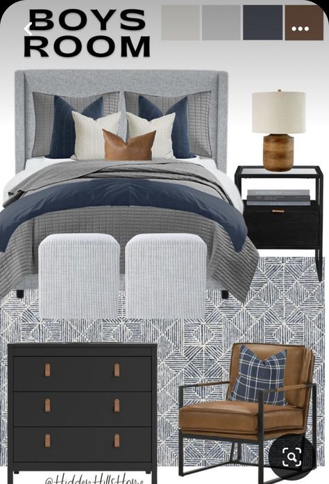 Mans Bedroom Ideas, Boy Room Bedding, Young Mans Bedroom, Boys Bedroom Modern, Teenager Bedroom Boy, Teenage Boy Room, Boys Bedroom Makeover, Big Boy Bedrooms, Teen Boy Room