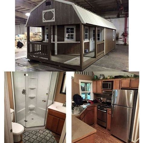 Tiny House Shed, Lofted Barn Cabin, Barn House Interior, Shed Tiny House, Tiny House Blog, Canyon Ranch, Tiny House Interior Design, Shed To Tiny House, Tiny House Nation