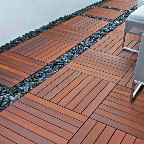 Deck Tiles On Dirt, Deck Tiles Over Wood, Deck Tiles Patio, Deck Handrail, Ipe Deck, Ipe Wood Deck, Wood Deck Tiles, Decking Tiles, Ipe Decking