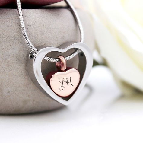 Heart Fingerprint, Cremation Jewelry Necklaces, Fingerprint Necklace, Ashes Necklace, Cremation Necklaces, Urn Jewelry, Urn Necklace, Finger Print, Ashes Jewelry