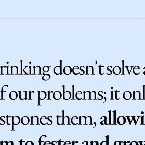 Reframe App on Instagram: "In a world filled with challenges, it's easy to turn to drinking as a way to escape 🌍 But here's the truth: drinking doesn't actually solve our problems. It just delays them, allowing them to grow bigger and harder to face ⭐️ When we choose to bury our problems in alcohol, we're only giving them more power. They stay hidden, waiting to resurface when we least expect it. That momentary relief we feel is just that – a fleeting moment. The underlying issues, the true cau Turn Ons, Drinks, In This Moment, Feelings, Instagram