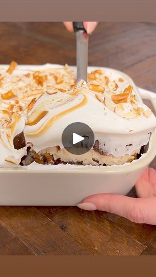 76K views · 990 reactions | No-Bake Peanut Butter Chocolate Pretzel Pie. This is the ultimate sweet and salty combination. Comment “no bake” and I’ll DM you the recipe.  #nobakedesserts #nobake #peanutbutterchocolate #sweetandsalty #nobakecheesecake #dessertrecipe | The Salty Cooker Chocolate Pretzel Pie, Peanut Butter Pretzel Pie, The Salty Cooker, Peanut Butter Pretzels, Pretzel Pie, Pie No Bake, Peanut Butter Dessert, Chocolate Peanut Butter Recipes, Butter Pretzels