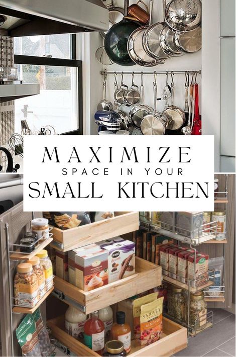 Organize A Small Kitchen, Small Kitchen Storage Ideas, Small Cupboard, Kitchen Storage Ideas, Comfortable Kitchen, Small Kitchen Organization, Small Kitchen Storage, Kitchen Hacks Organization, Inspire Me Home Decor