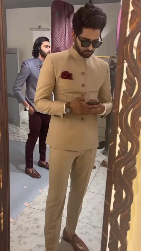 Jodhpuri Suits For Men Latest, Mens Suits Green, Beige Suits For Men, Suits Green, India Fashion Men, Suit For Men Wedding, Jodhpuri Suits, Jodhpuri Suits For Men, Best Wedding Suits