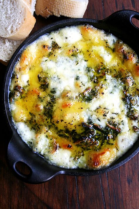 10 Favorite Ina Garten Recipes Baked Fontina, Cheese Recipes Appetizers, Lomo Saltado, Rosemary And Thyme, Ina Garten Recipes, Baked Cheese, Cheese Appetizers, Cast Iron Skillet, Iron Skillet