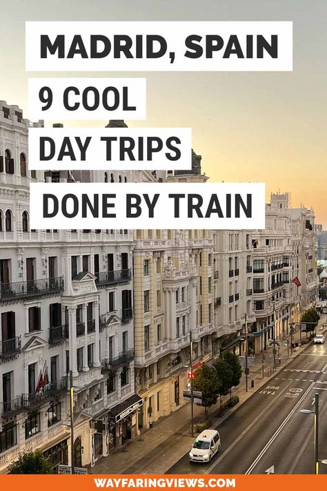 Madrid To Barcelona Train, Day Trip From Madrid, Spain By Train, Madrid Day Trips, Day Trips From Madrid Spain, Day Trips From Madrid, Best Cities In Spain, Salamanca Madrid, Cities In Spain