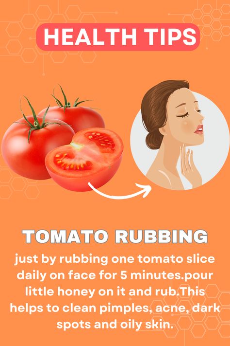 Benefits of tomatoes on skin Tomatoes Benefits, Benefits Of Tomatoes, Skin Benefits, Healthy Habits, Oily Skin, Health Benefits, Your Skin, Natural Remedies, Tomatoes