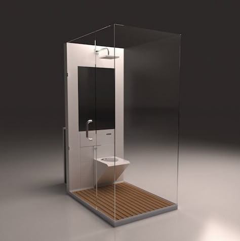 Concealed Toilet, Toilet And Basin Unit, Modular Bathrooms, Bathroom Appliances, Restroom Design, Shower Toilet, Home Lighting Design, Basin Unit, Shower Units