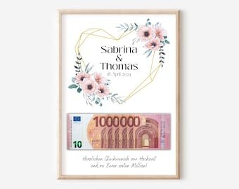 Gift Money Wedding, Money Gifts Christmas, Birthday Money Gifts, Christmas Crafts Diy Gifts, Wedding Present Ideas, Gift Hacks, Wedding Gift Money, Birthday Money, Merry Christmas Diy