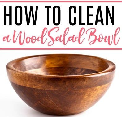 Learn how to clean a wood salad bowl with these easy tips. Clean, reseason, and remove the sticky buildup from your wooden salad bowl. They will look like new again! Decorating With Wooden Bowls, Wood Bowls Decor Ideas, Wooden Bowls Decor, Eating Greens, Restore Wood Furniture, Large Wooden Bowl, Wood Bowl Decor, Turned Bowls, Wood Turned Bowls