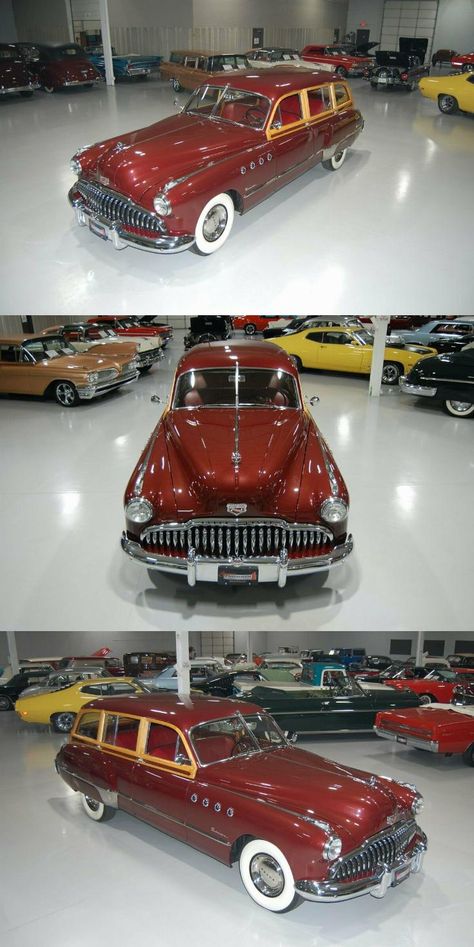 40s Cars, Buick Wagon, Leather Bench Seat, Winning Awards, Wagons For Sale, Electric Clock, Buick Roadmaster, Station Wagons, Leather Bench