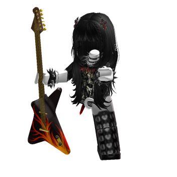 Hardcore Outfits, Girls Rockstar, Metalhead Girl, Emo Fits, Rock Star Outfit, Roblox Emo Outfits, Rock Girl, Emo Roblox Avatar, Girl Code