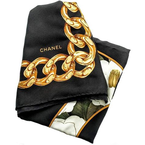 Scarf Chanel, Chanel Scarves, Scarf Outfit Summer, Scarves Outfits, Silk Scarf Outfit, Scarf Outfit Winter, Classy And Fab, Silk Scarf Design, Chanel Scarf