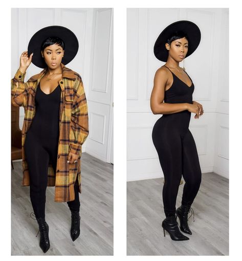 Fedora Hat Outfit Winter Black Women, Fedora Hat Outfit Black Women Classy, Fedora Hat Outfit Black Women With Locs, Fedora Hat Black Women, Outfits With Fedora Hats Black Women, Fedora Hat Women Outfit, Fedora Hat Outfit Black Women, Red Beret Outfit, Dope Fall Outfits