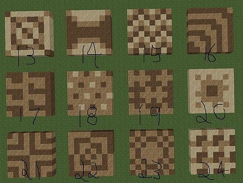 Cool minecraft floor patters! Could really use this for some buildings in my worlds...                                                                                                                                                     More Minecraft Floor Designs, Minecraft Cool, Mansion Minecraft, Minecraft Building Guide, Minecraft Decoration, Minecraft Mansion, Minecraft Houses Blueprints, Minecraft Interior Design, Bangunan Minecraft