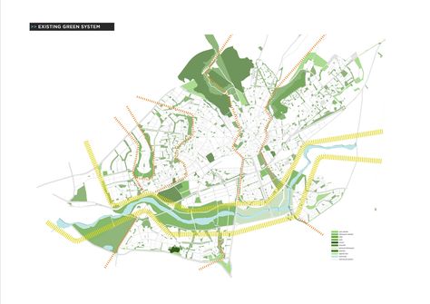 Gallery of ONZ Architects and MDESIGN Design Ecological Corridor in Turkey - 21 Ecological Corridor, Landscape Planning, Green Corridor, Urban Analysis, Ecology Design, Eco City, Architectural Competition, City Library, Landscape Elements