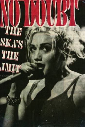 The ska's the limit! Gwen Stefani 90s Poster, Gwen Stefani Poster, Punk Poster, Riot Grrrl, Rock Punk, No Doubt, Photo Wall Collage, Gwen Stefani, Art Collage Wall