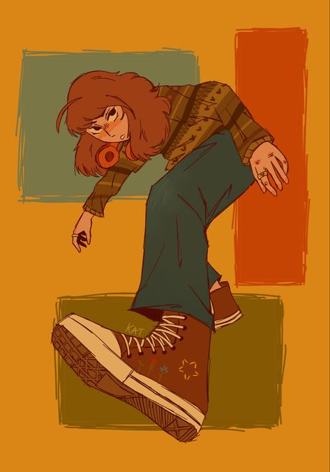 Skater Art Style, Cute Pose Ref, Drawing Refs, Swag Art Style, Cartoonish Art, Pose Ref, I Am Passionate, Swag Art, Concept Artist