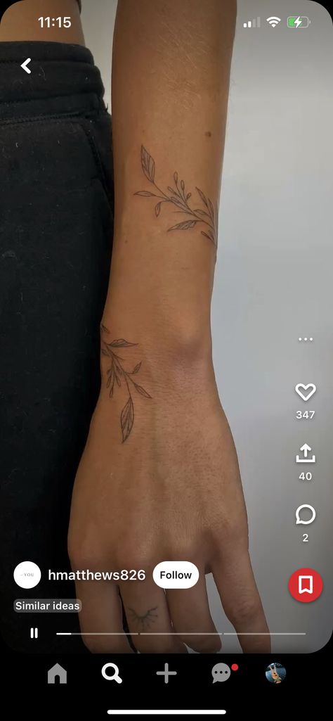 Wrist Hand Tattoo, Arm Cuff Tattoo, Arm Wrap Tattoo, Wrap Around Wrist Tattoos, Feminine Back Tattoos, Tricep Tattoos, Lower Arm Tattoos, Around Arm Tattoo, Wrap Around Tattoo