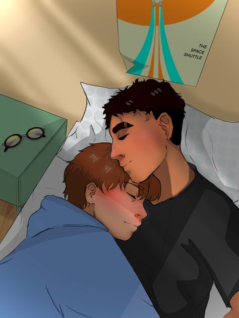 Rufus And Mateo Fan Art, They Both Die At The End Book Fanart, The First To Die At The End Book Fanart, They Both Die At The End Fan Art, Rufus And Mateo, Adam Silvera, Queer Books, Rainbow Rowell, Gay Books