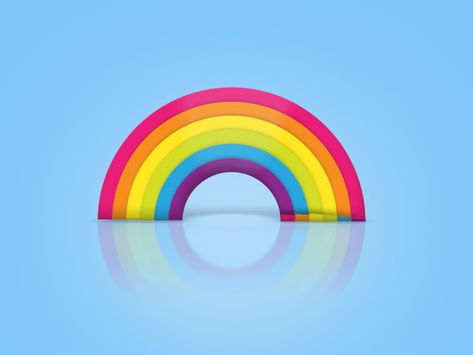 Rainbow by Brazilero Animation Studio Rainbow Animation, Letter Animation, Roy G Biv, Colors Of The Rainbow, Red Orange Yellow, Animation Design, Rainbow Design, Animation Studio, Google Chrome Logo