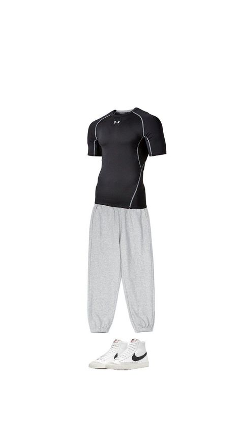 Athletic Outfits Men Gym, Training Outfit Men, Athletic Wear Outfits, Guys Fashion Casual, Minimalist Clothes, Gym Wear Men, Gym Outfit Men, Classy Outfits Men, Black Men Fashion Swag