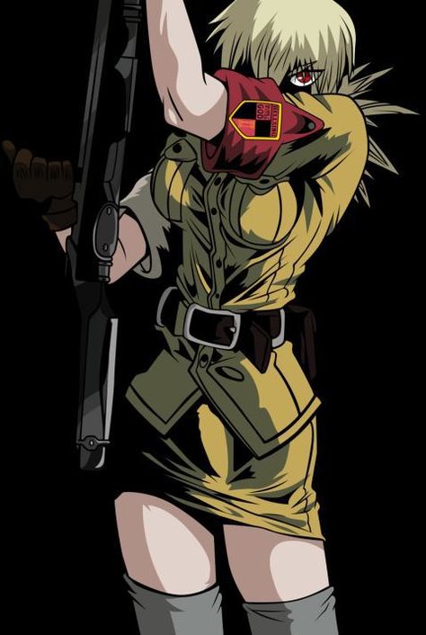 Hellsing - Seras Victoria Victoria Wallpaper, Banner Manga, Hellsing Cosplay, Hellsing Ultimate Anime, Seras Victoria, Hellsing Alucard, Yandere Manga, Yumeko Jabami, I Love Anime