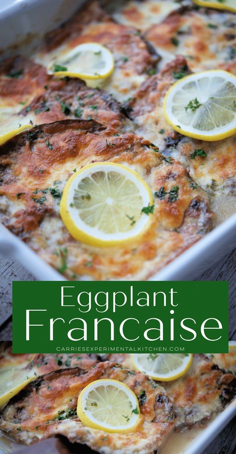 Good Eggplant Recipes, Best Roasted Eggplant Recipe, Dinner Recipes With Eggplant, Eggplant Gratin Recipes, Breaded Eggplant Baked, Fresh Eggplant Recipes, Eggplant Francaise, Recipes Using Eggplant, Zucchini And Eggplant Recipes