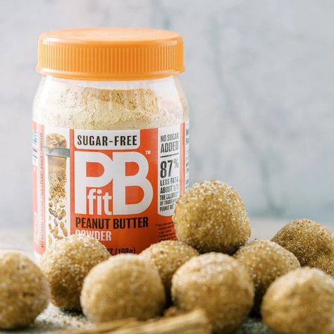 Keto PBfit Snickerdoodle Protein Balls Snickerdoodle Balls, Snickerdoodle Protein Balls, Pbfit Recipes, Pb2 Recipes, Pb Fit, Peanut Flour, Gaps Diet, Protein Bites, Protein Balls