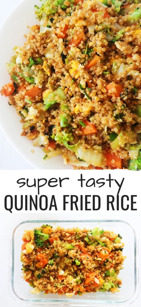 Quinoa Fried Rice Recipe, Simple Quinoa, Quinoa Fried Rice, Quinoa Recipes Easy, Quinoa Recipes Healthy, Wallpaper Food, Easy Quinoa, Tamari Sauce, Quinoa Recipe